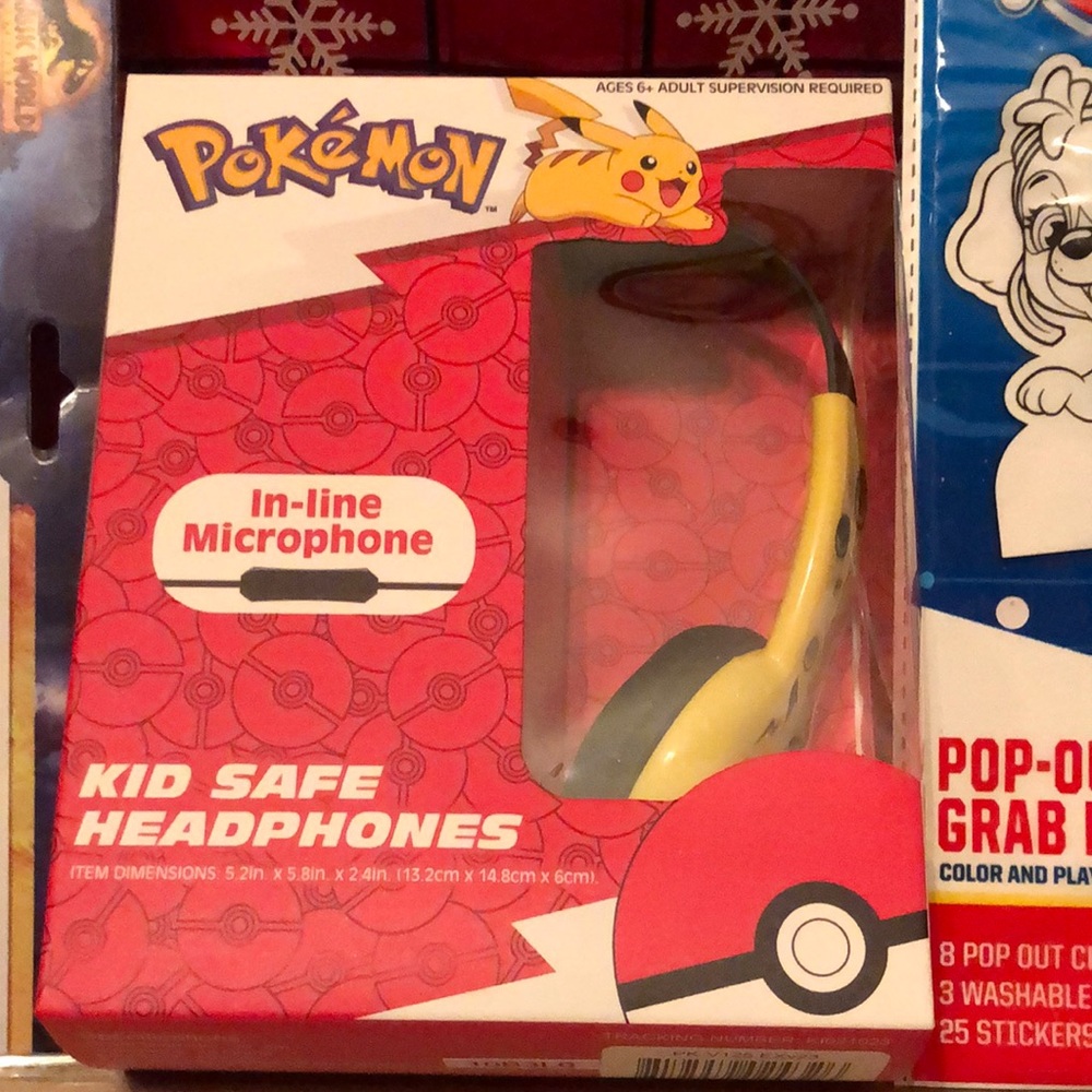 Pokémon Kids Headphones Bundle